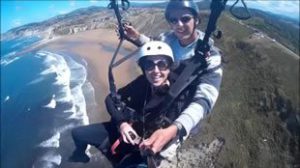 Sopelana parapente Airetik. Vuelos biplaza.