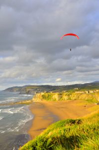 Sopelana parapente Airetik. Vuelos biplaza.