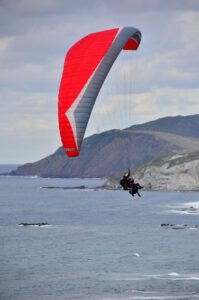 Sopelana parapente Airetik vuelo biplaza